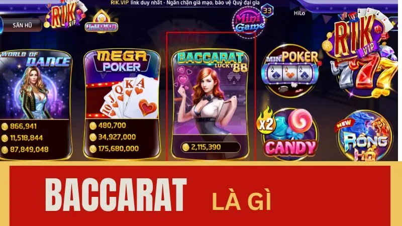 Chơi baccarat là gì? 