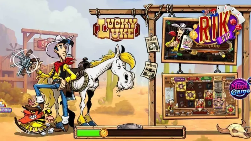 Kinh nghiệm chinh chiến game nổ hũ Lucky Luke