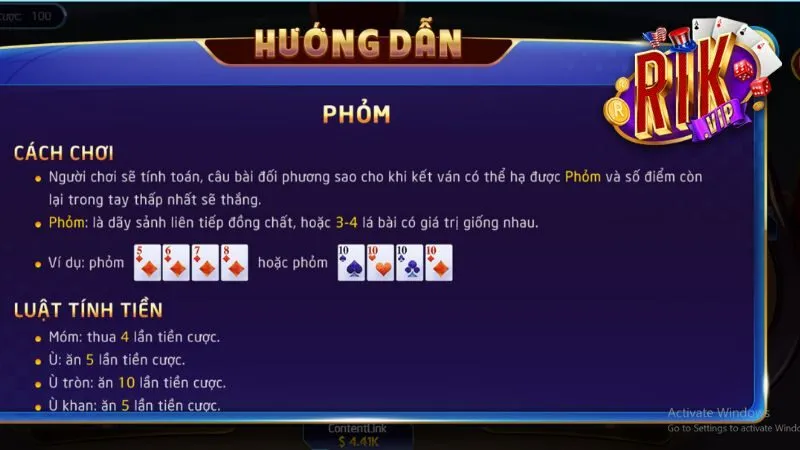 Mẹo chơi phỏm online bất bại