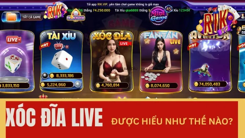 Bạn đã biết Xóc Đĩa Live tại Rikvip là gì chưa?